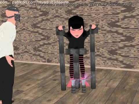 Hotel transylvania mavis kidnapped and get electric torture and spanking on ass